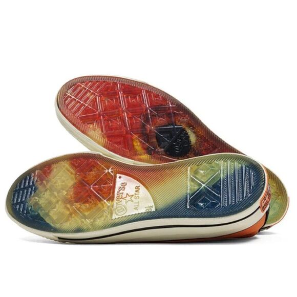 Converse All Star Orange Low-Top Vince Staples Mens 9.5 us womens 11.5 Rainbow main image 9